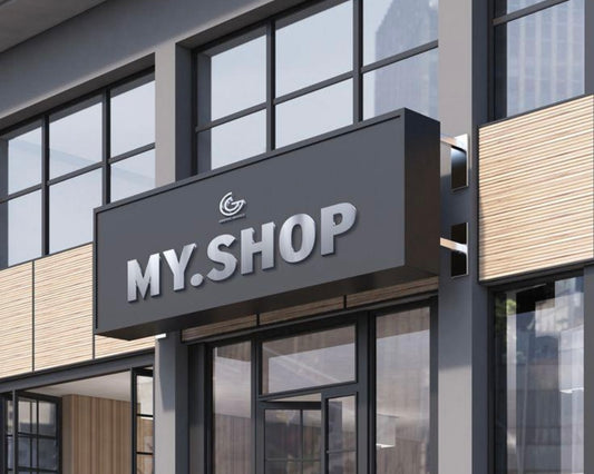 Full Panel Store Sign – Custom Business Shop Sign